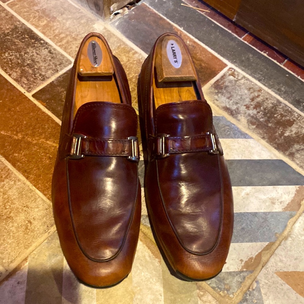 Mens Leather Magnanni Drivers Size 11 M